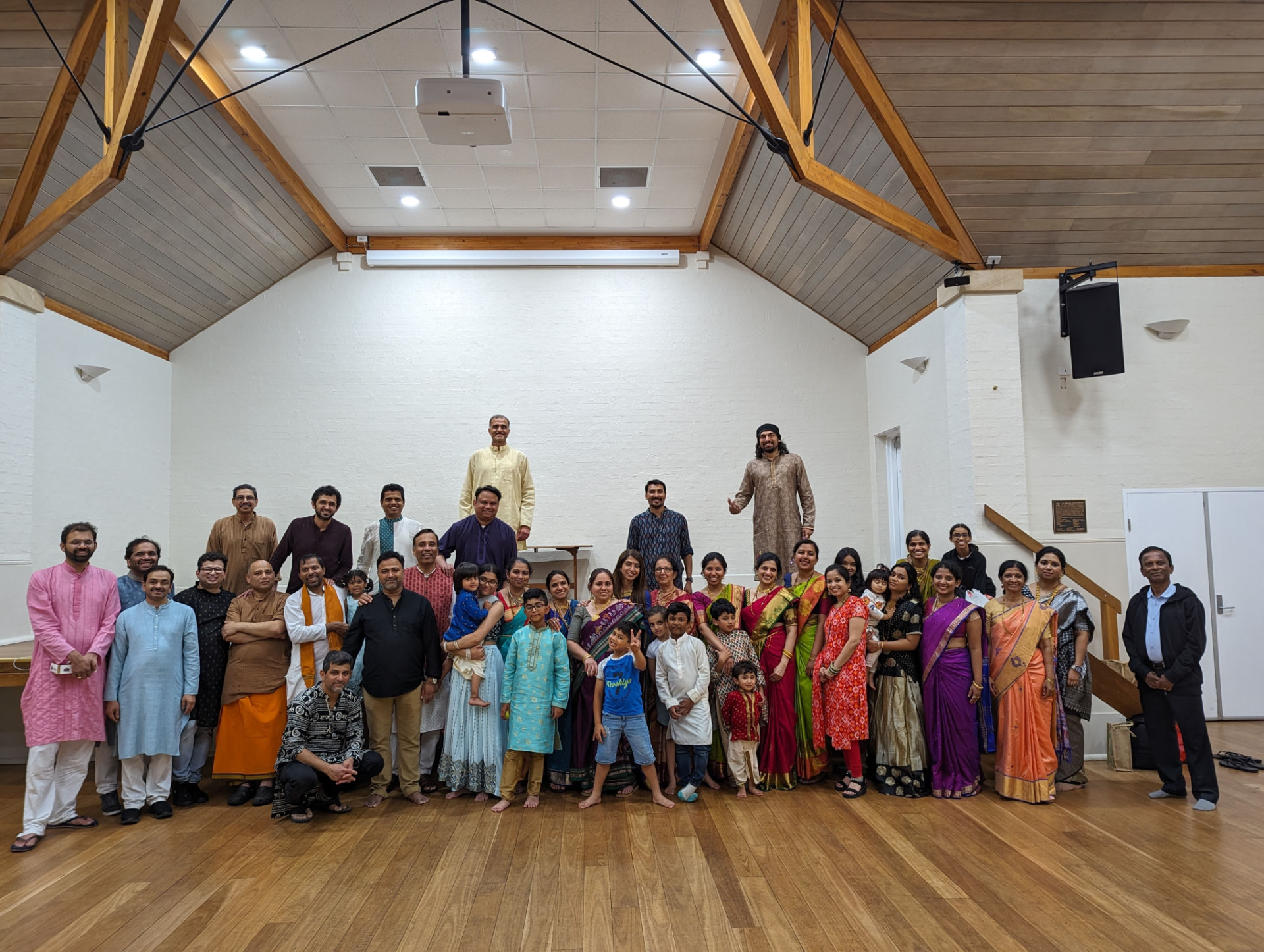 The whole AEK kutumbh together at Ekko 2023 — every generation in one frame