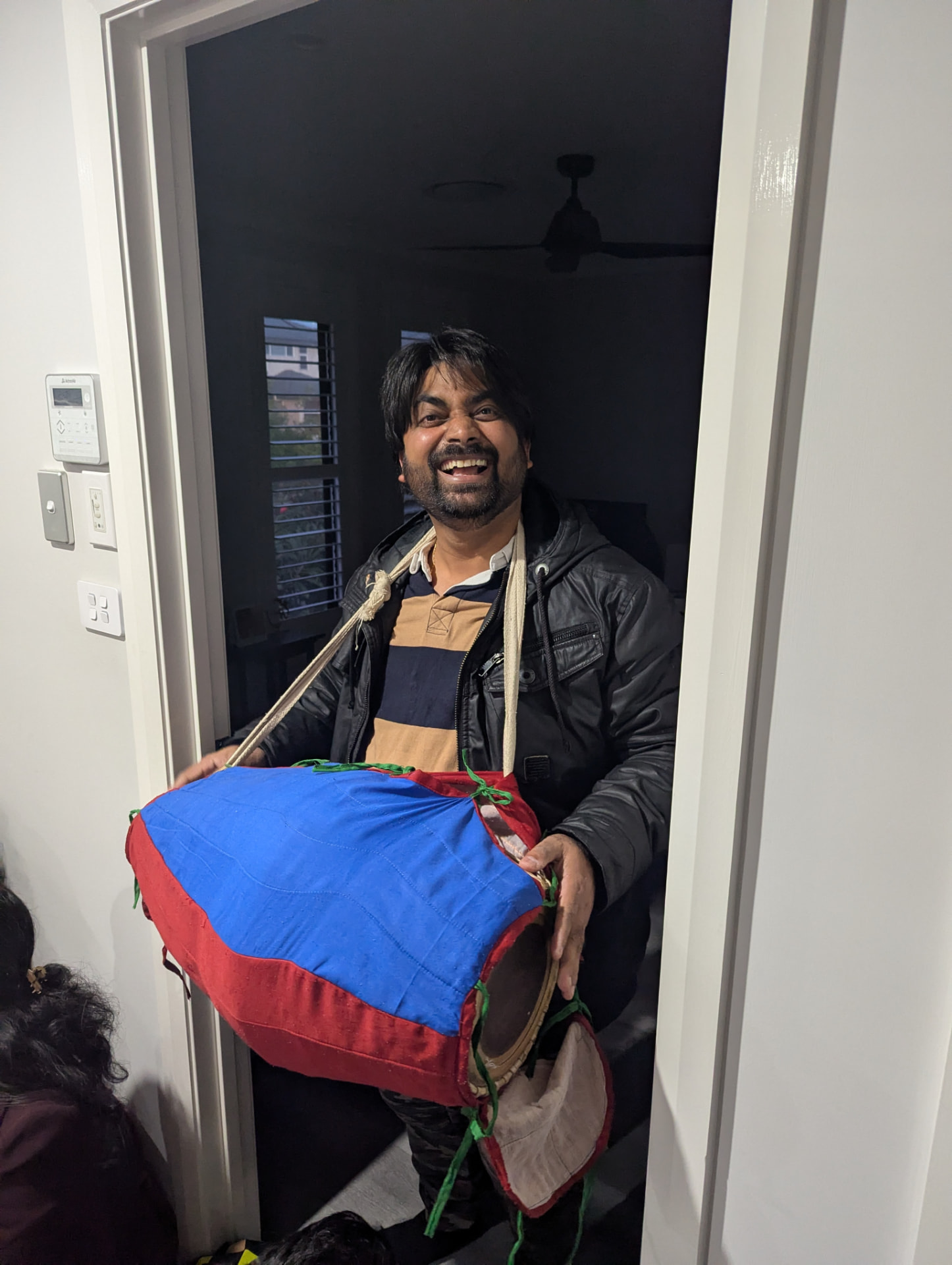 Dholki ready for the practice session